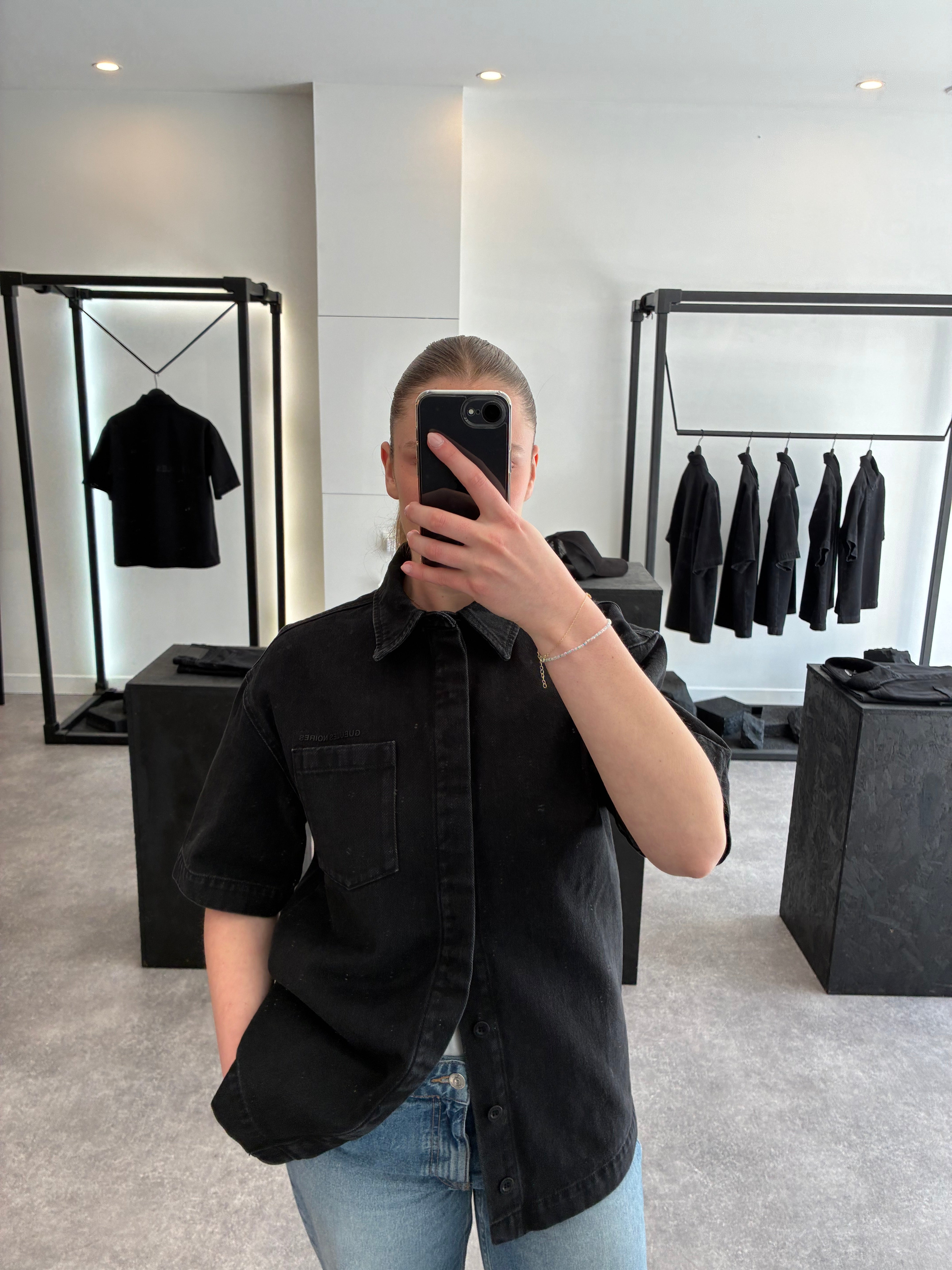 LA CHEMISE DENIM GUEULES NOIRES