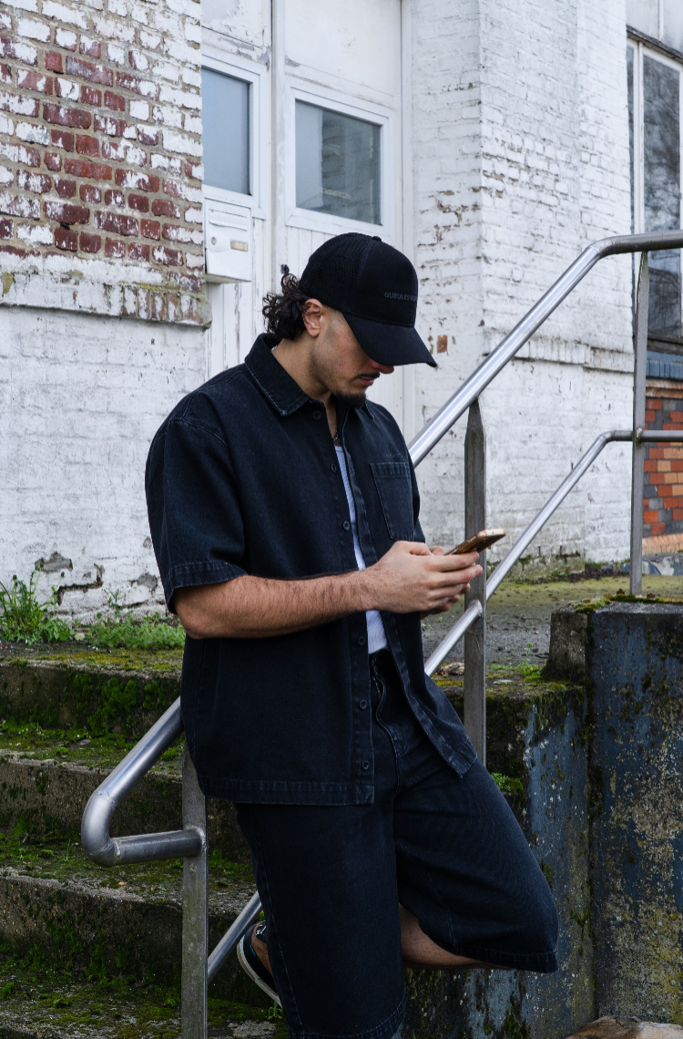 LA CHEMISE DENIM GUEULES NOIRES