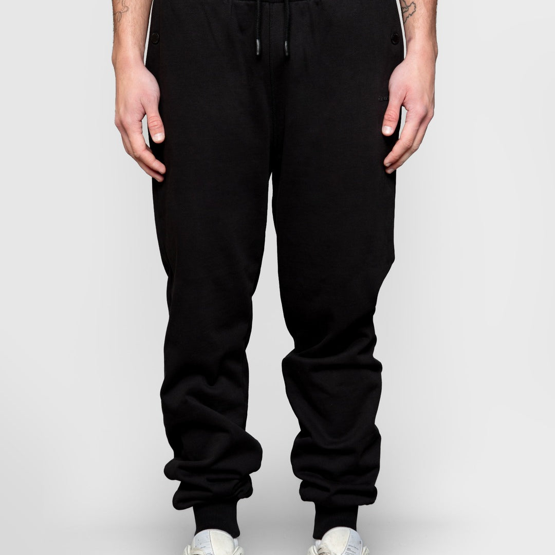 jogging noir gueules noires coton epais vetement premium 