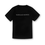 tshirt noir gueules noires vetement premium minimaliste